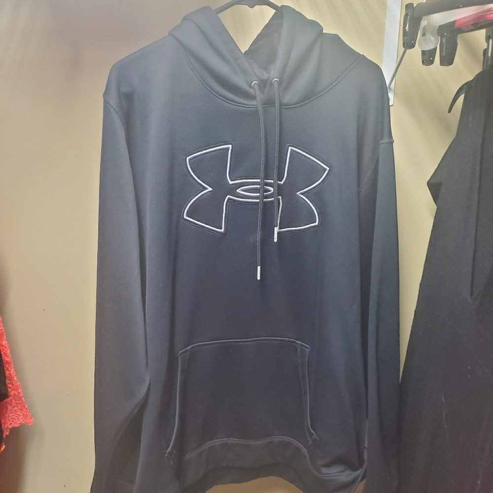 Black Under Armour mens hoodie 3XL